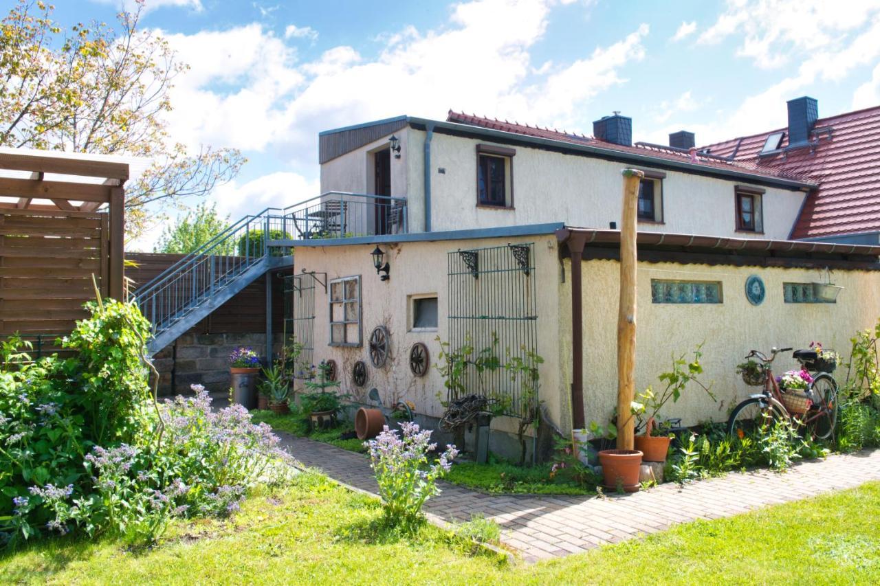 Ferienwohnung Am Elberadweg Drážďany Exteriér fotografie