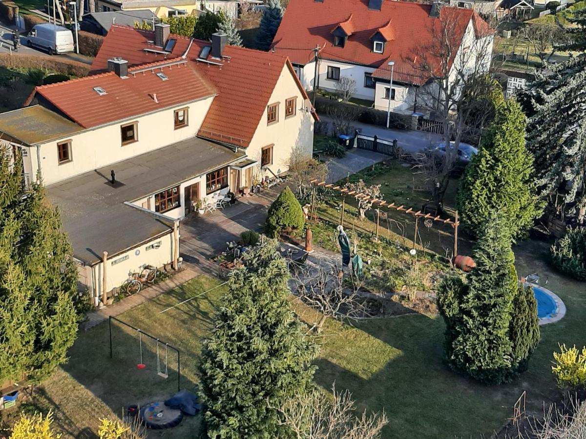 Ferienwohnung Am Elberadweg Drážďany Exteriér fotografie