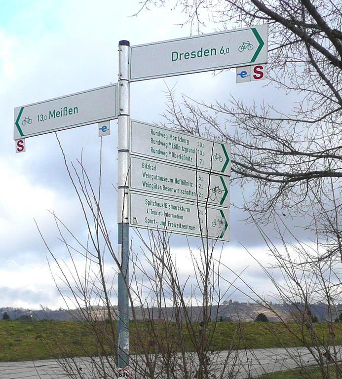 Ferienwohnung Am Elberadweg Drážďany Exteriér fotografie